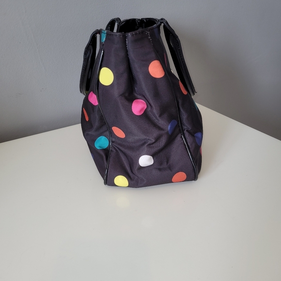 Lulu by Lulu Guiness Polka Dot Handbag, VGUC - Picture 5 of 10